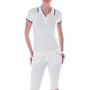 Polo Shirt, Mia Mia Girl Junior, White